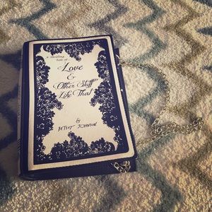 Betsey Johnson Book Purse